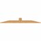 Ekena Millwork Portland Smooth Timber Gable Bracket, Western Red Cedar, 72"W x 12"H x 1 1/2"D x 5 1/2"F, 4/12 Pitch GBW072X12X0206POR00SWR - alternate 5